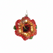 Hibisicus Ornament - Orange