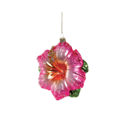Hibisicus Ornament - Pink