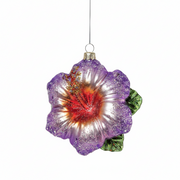 Hibisicus Ornament - Purple