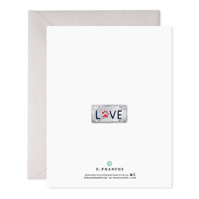 Co-Pilot Dog Greeting Card