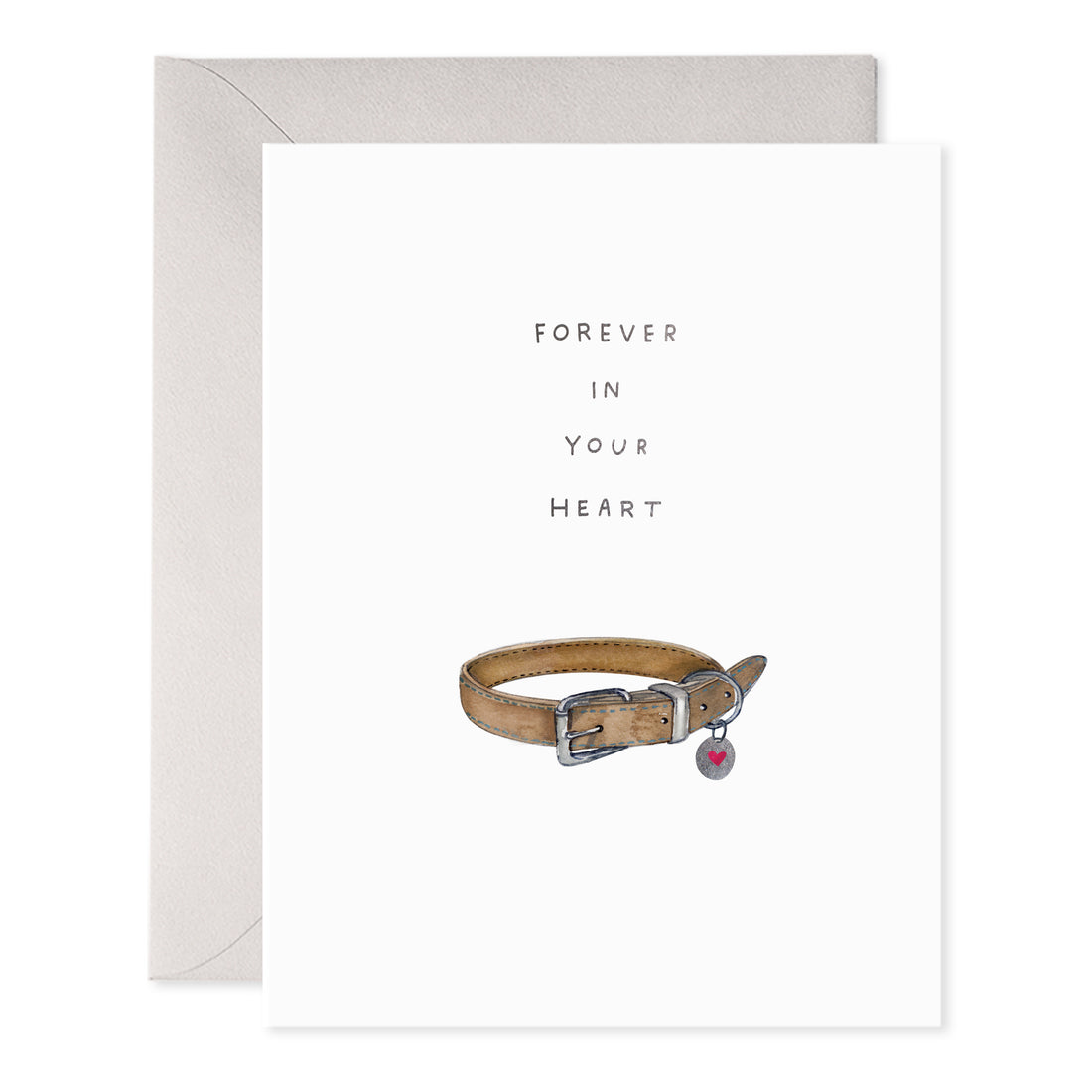 Pet Collar Greeting Card