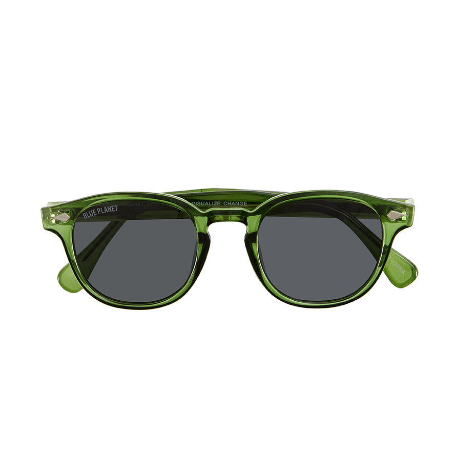 Cole Polarized Sunglasses - Crystal Green