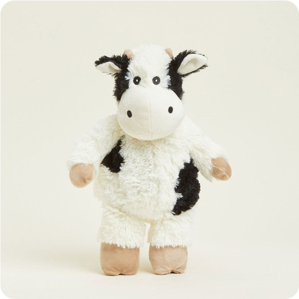 Black And White Cow 13" Warmies Plush