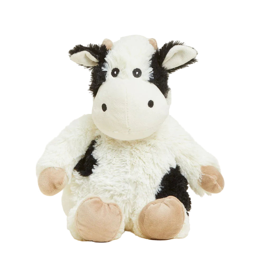 Black And White Cow 13" Warmies Plush