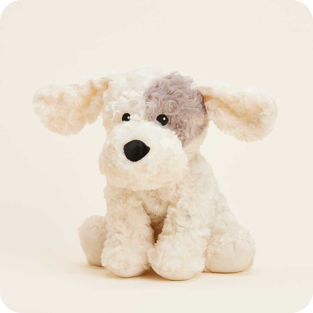 Patch Curly Dog 13" Warmies Plush