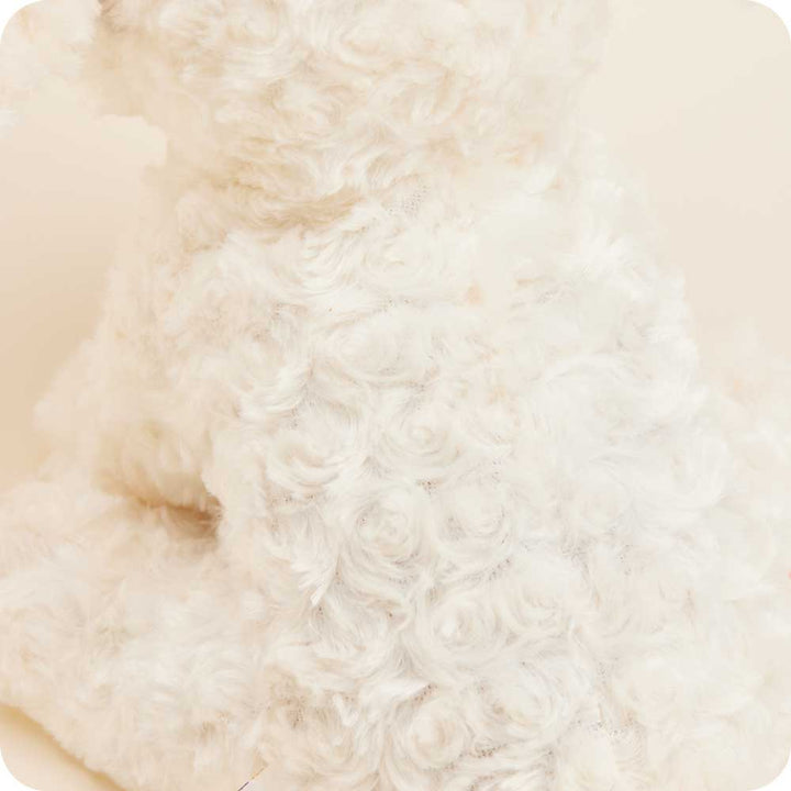 Patch Curly Dog 13" Warmies Plush