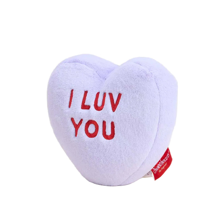 Sweethearts Purple I Luv You Conversation Plush