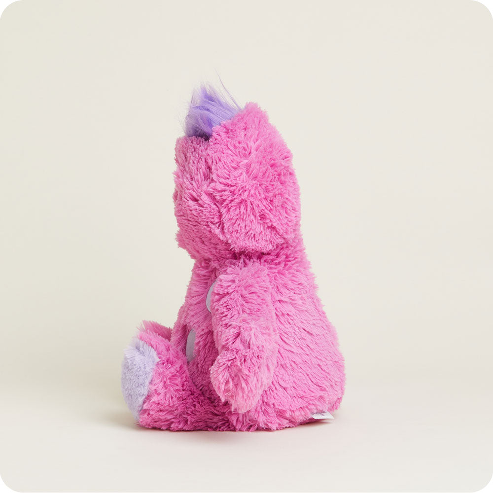 Pink Monster 13" Warmies Plush
