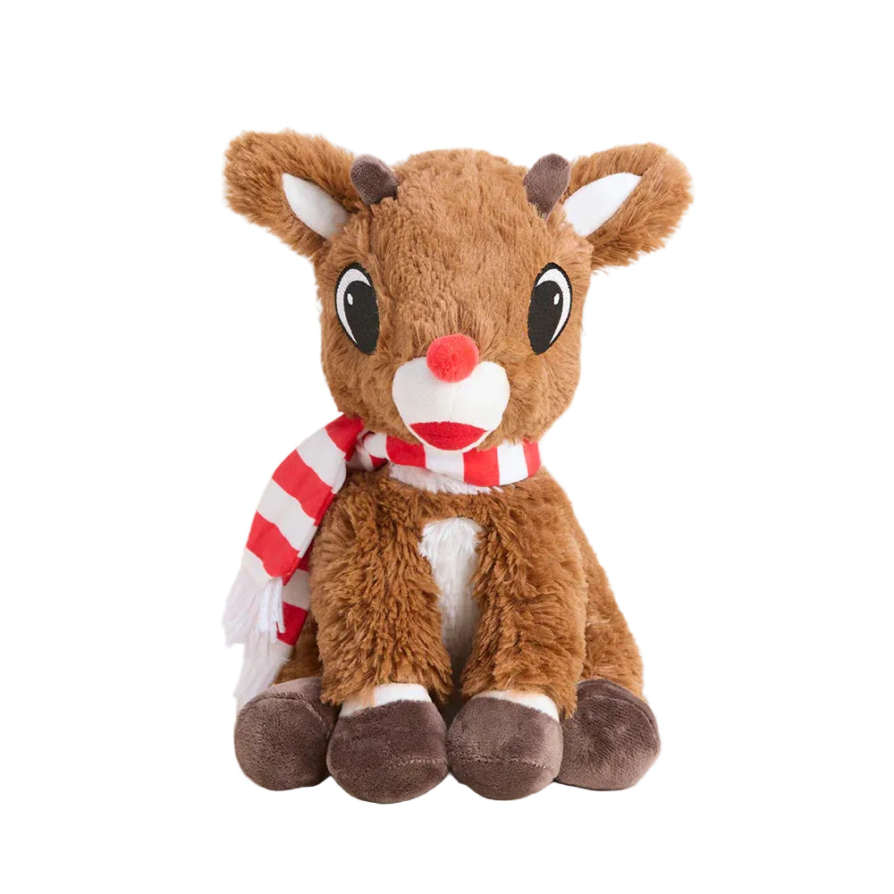 Rudolph With Scarf Warmies Plush