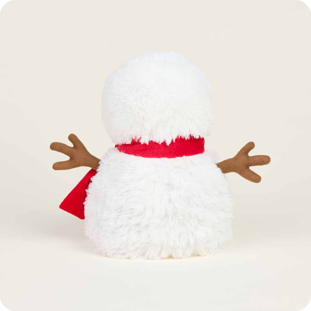 Red Scarf Snowman 11" Warmies Plush