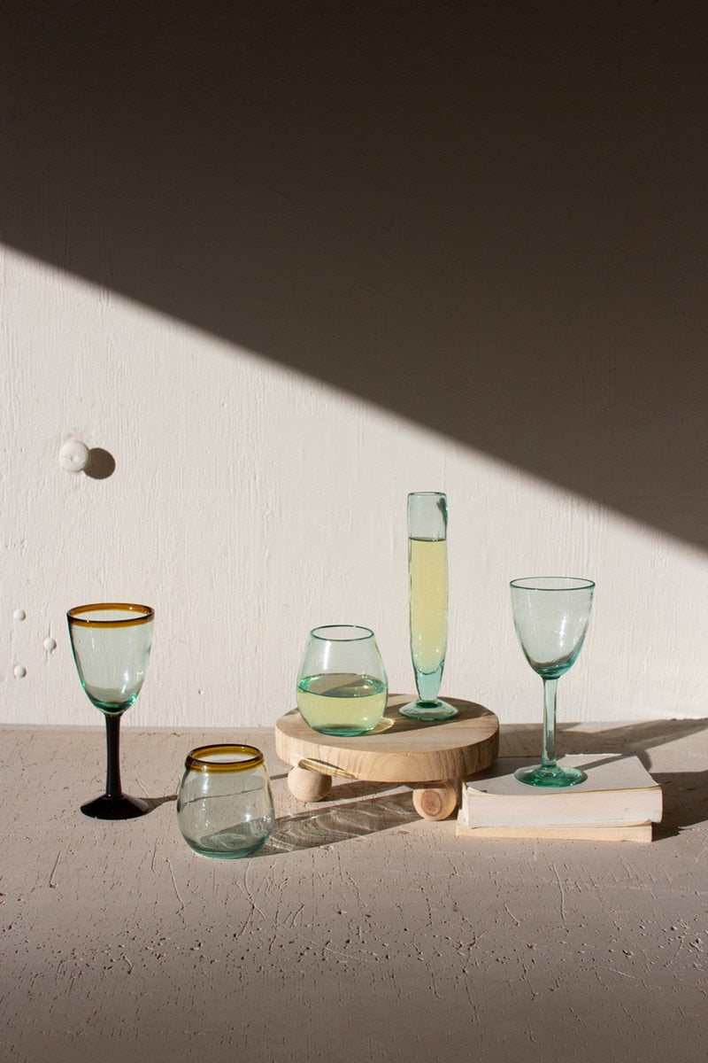 Clear Wine Glass