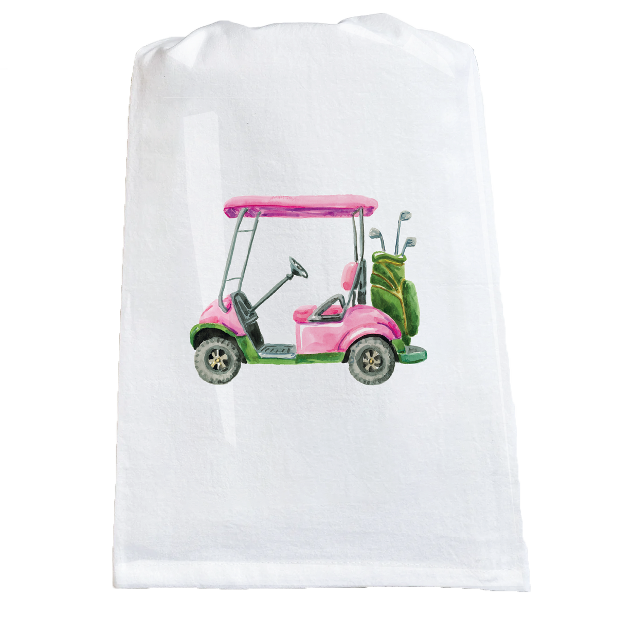 Golf Cart Tea Towel