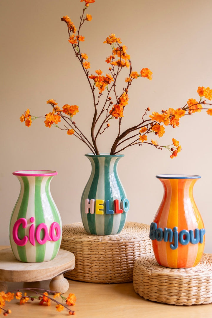 Hello Ceramic Vase - Ciao