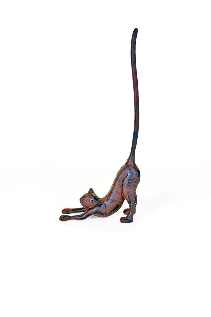 Cat Cast Iron Paper Towel Holder