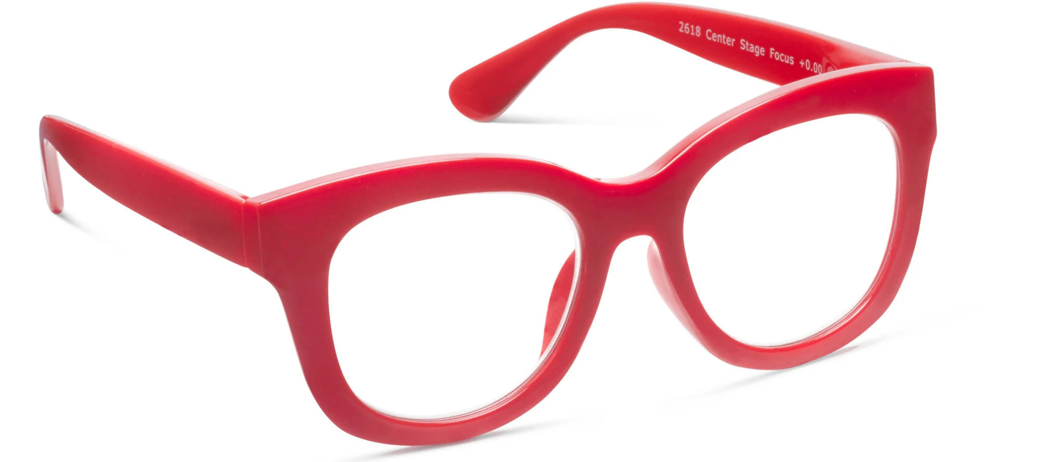 Center Stage Focus Reading Glasses - Red