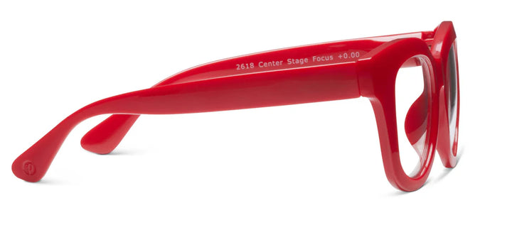 Center Stage Focus Reading Glasses - Red
