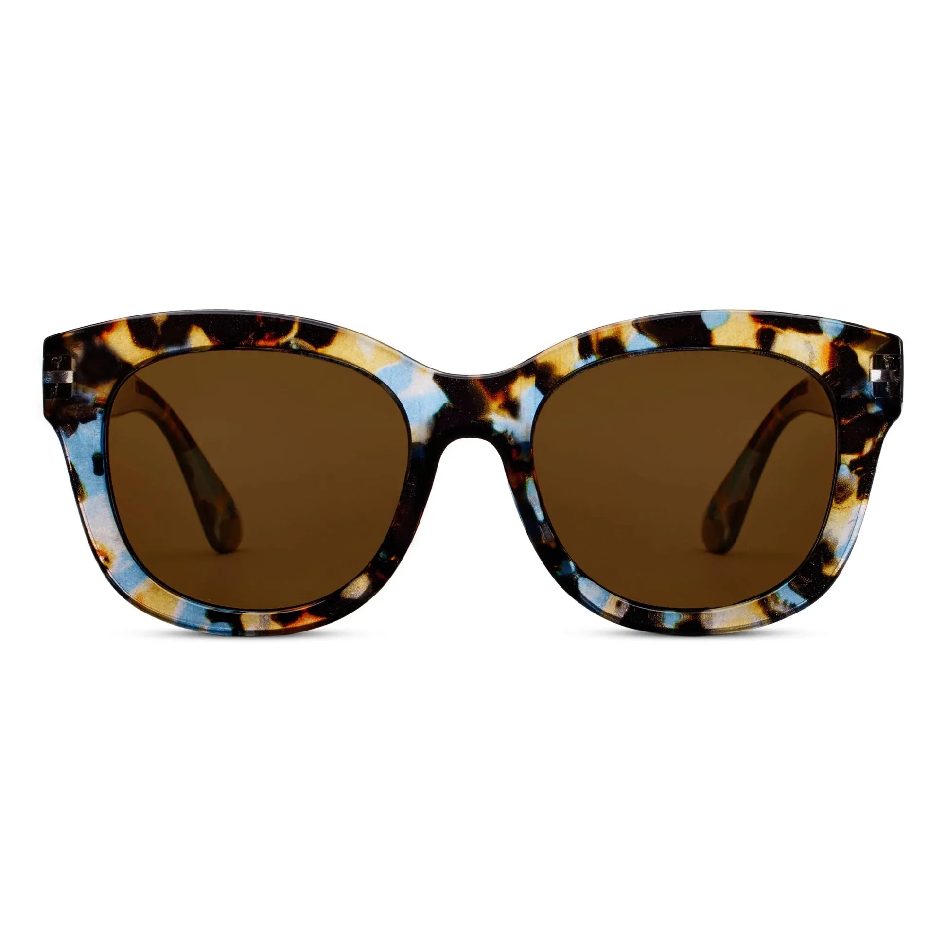 Center Stage Reading Sunglasses - Blue Quartz