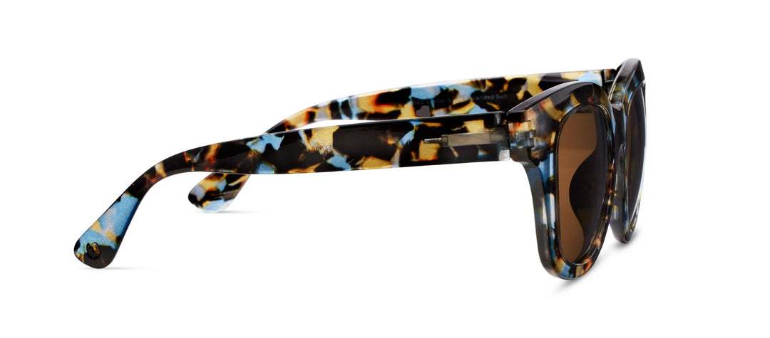 Center Stage Reading Sunglasses - Blue Quartz
