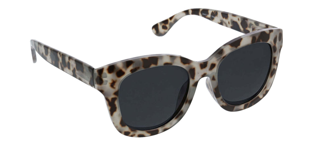 Center Stage Reading Sunglasses - Gray Tortoise