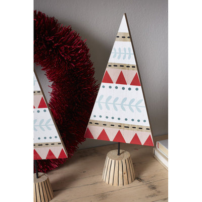 Christmas Sweater Tabletop Wood Tree