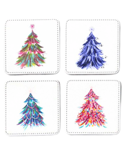 Spruce & Berries Coasters (Set Of 4)