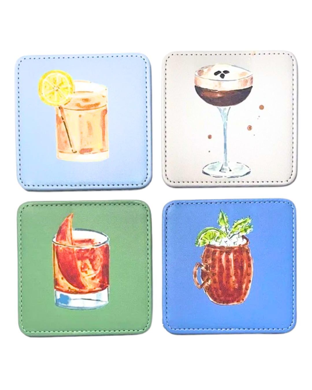 Shaken, Not Stirred Coasters (Set Of 4)
