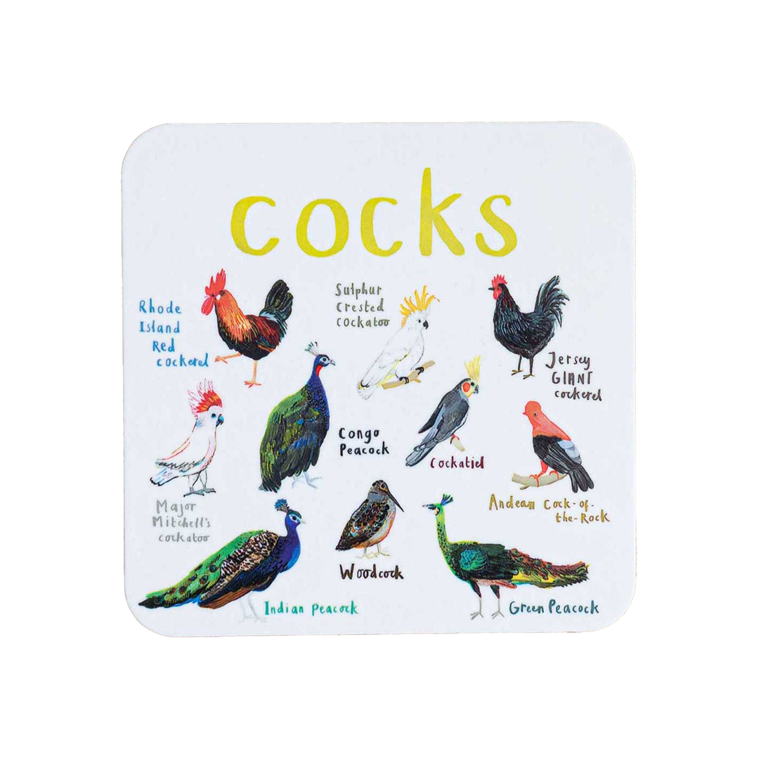 Cocks Bird Coaster