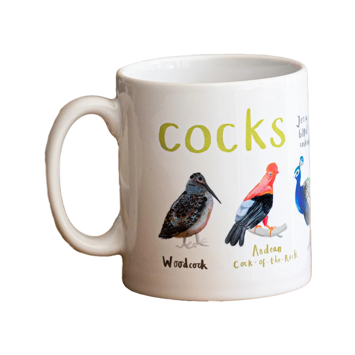 Cocks Bird Ceramic Mug