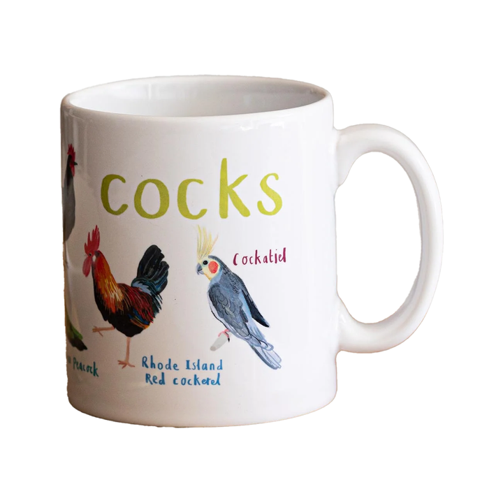 Cocks Bird Ceramic Mug