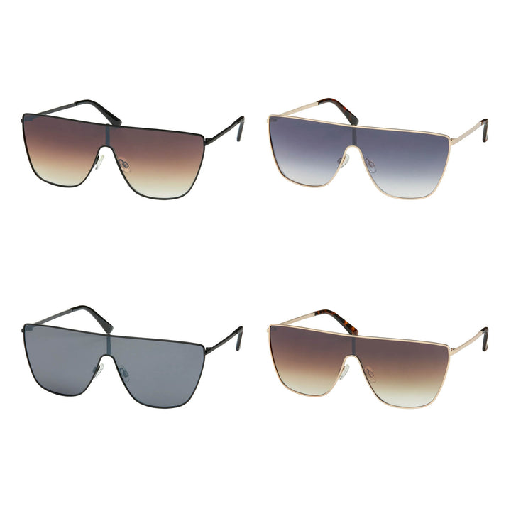 Jade Collection - Single Lens Shield Sunglasses