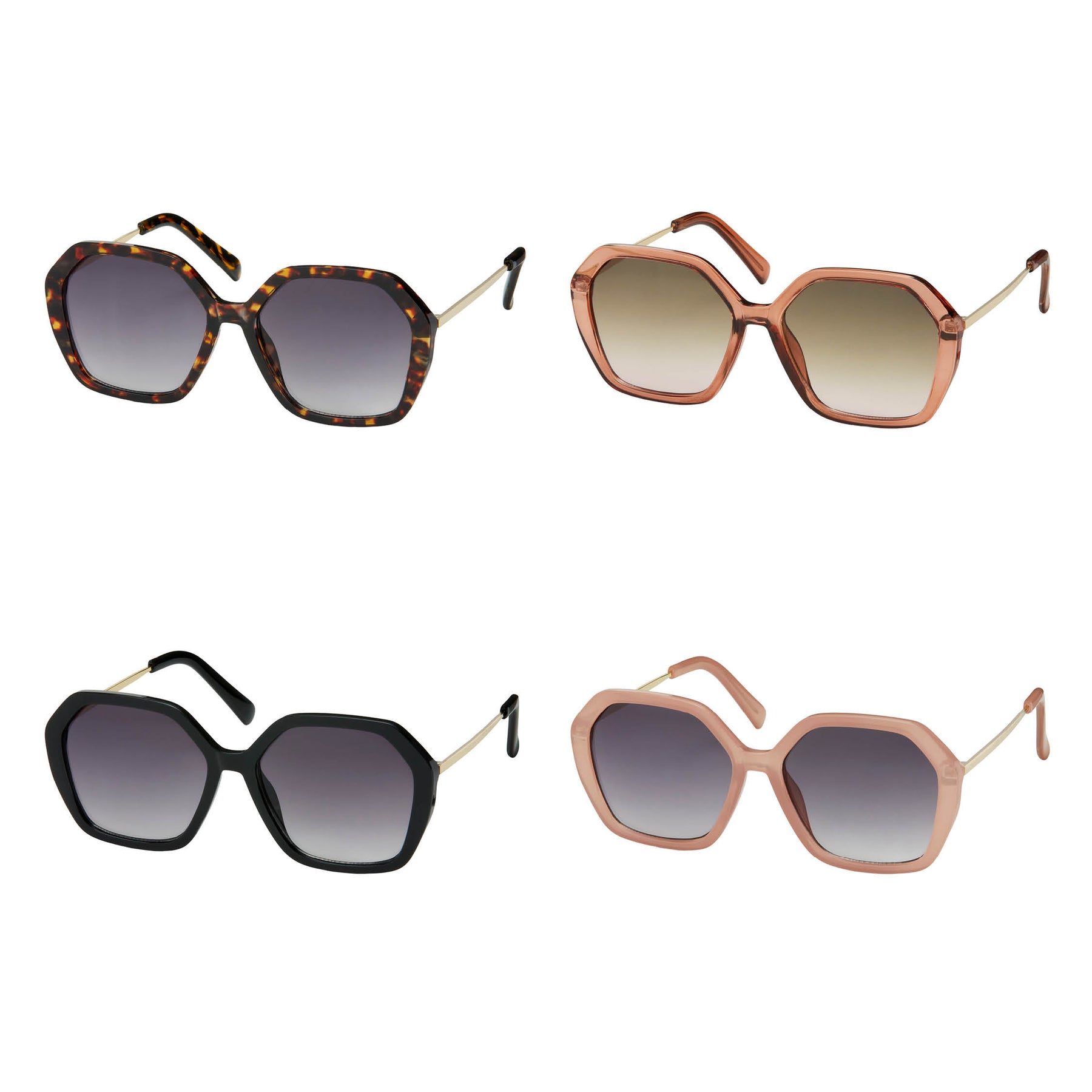 Jade Collection - Angled Combo Sunglasses