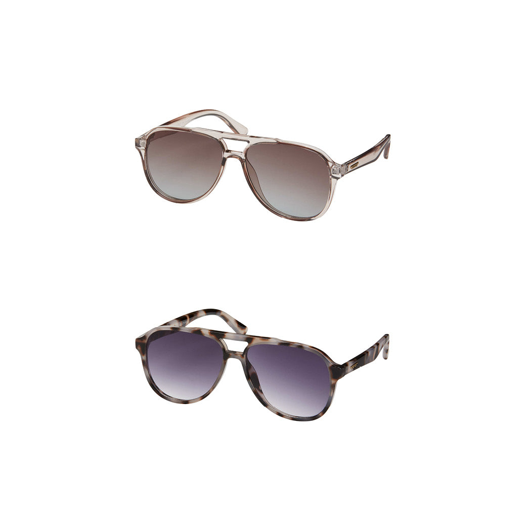 Rose Collection - Large Aviator Sunglasses