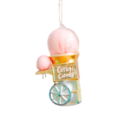 Carnival Concessions Ornament - Cotton Candy Machine