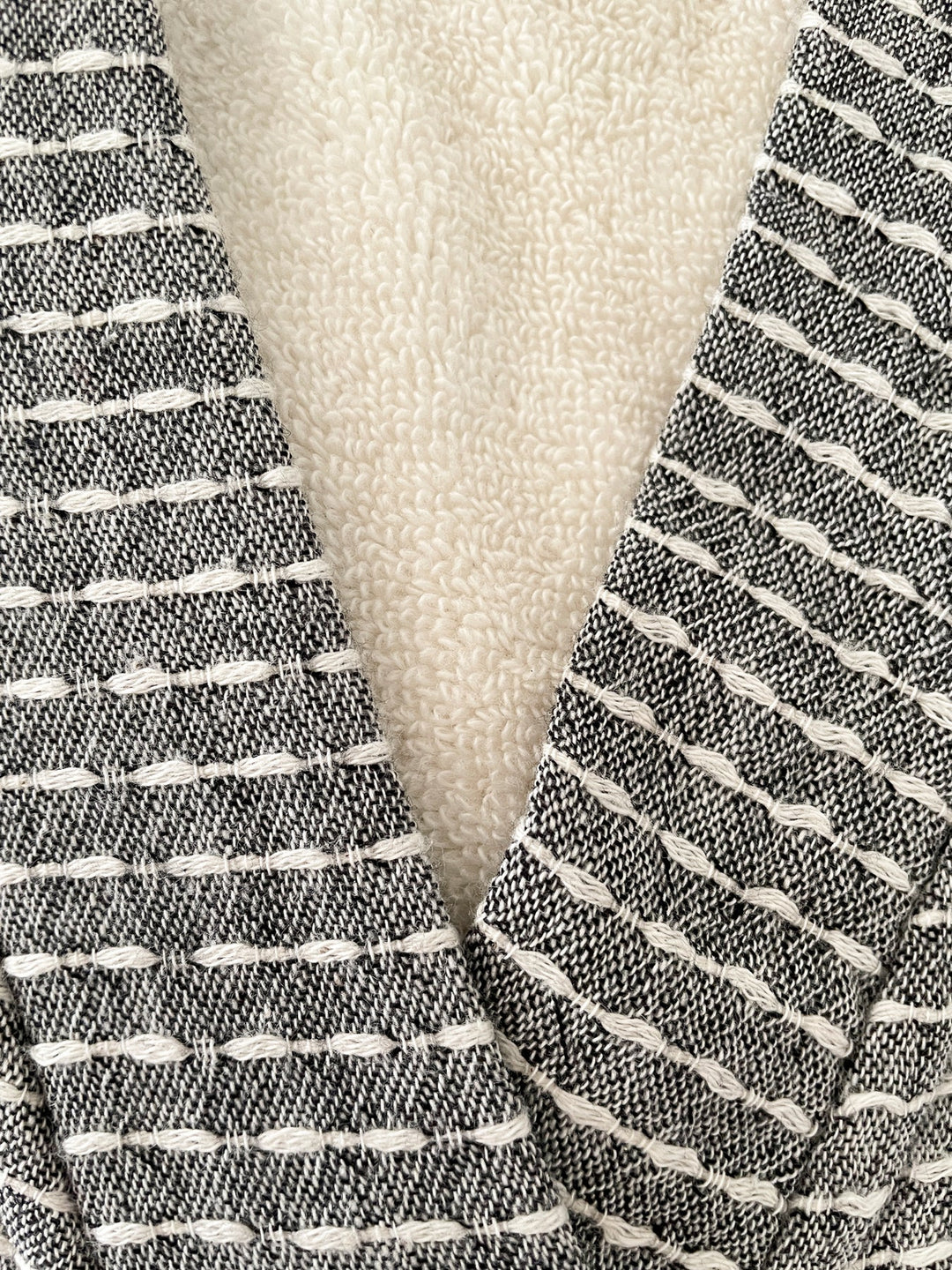 Cozy Turkish Cotton Grey Robe