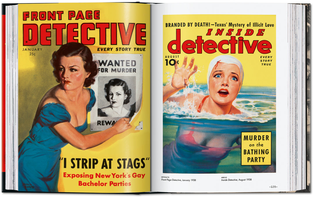 45th Anniversary: True Crime Detective Magazines. 1924–1969.