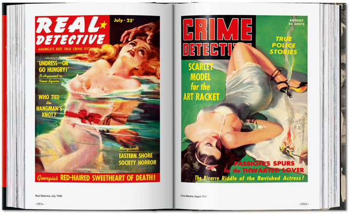 45th Anniversary: True Crime Detective Magazines. 1924–1969.