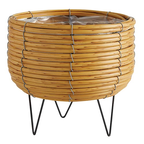 Lined Wire Planter