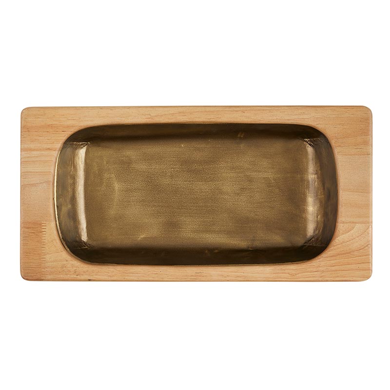 Iron & Rubber Tray Set