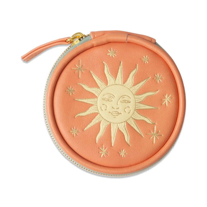 Terracotta Sun Vegan Leather Pill Case