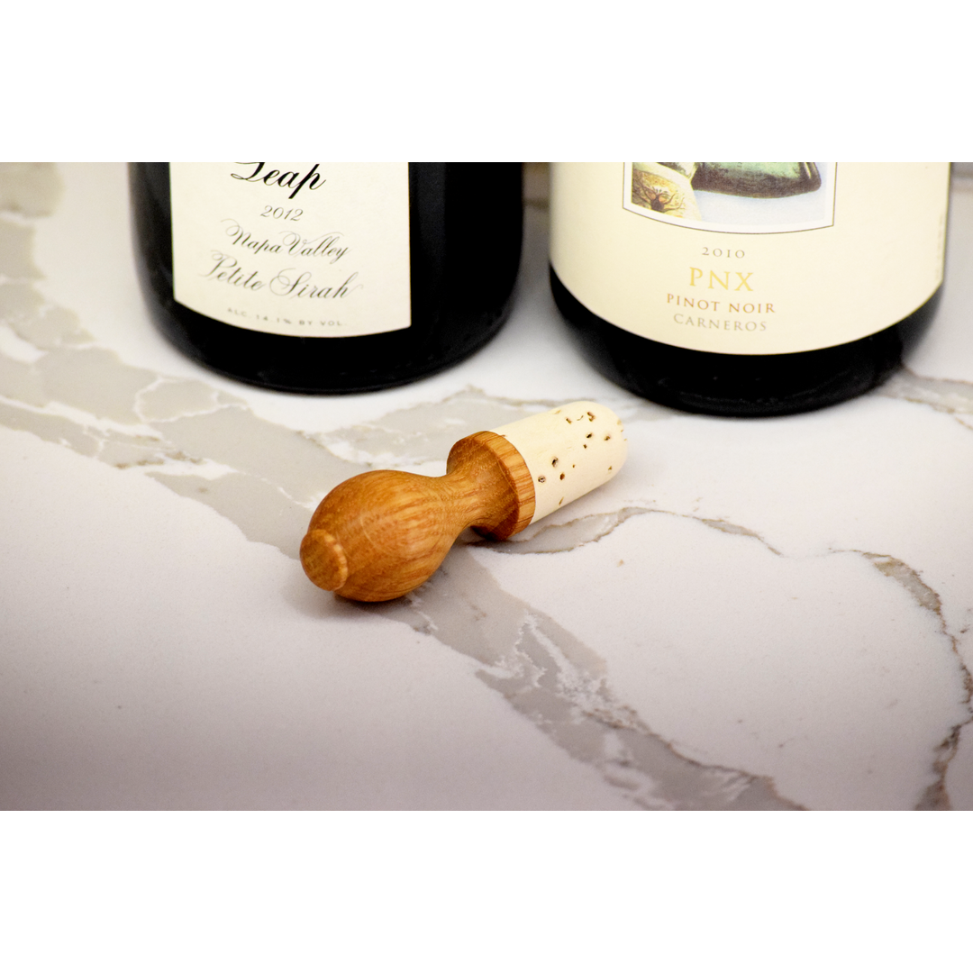 Oak Wine Stopper
