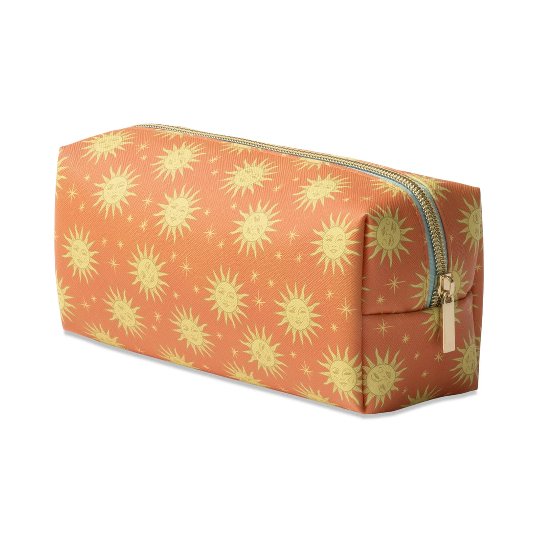 Terracotta Sun Vegan Leather Pouch