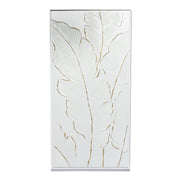Palms White Wall - Plam Leaves