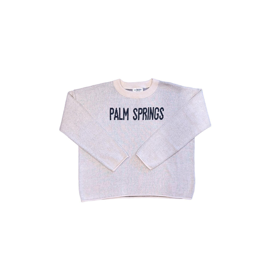 Palm Springs Boxy Sweater - Ivory