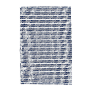 Fish Dish Towel - White Pattern