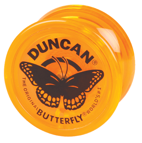 Duncan Classic Yo-Yo- Orange Butterfly