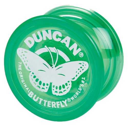 Duncan Classic Yo-Yo- Green Butterfly