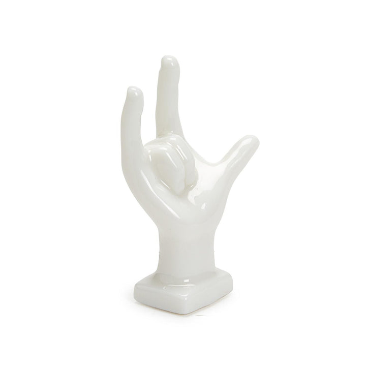 I Love Hand Gesture On Rectangle Base Matchbox - Just Fabulous Palm Springs