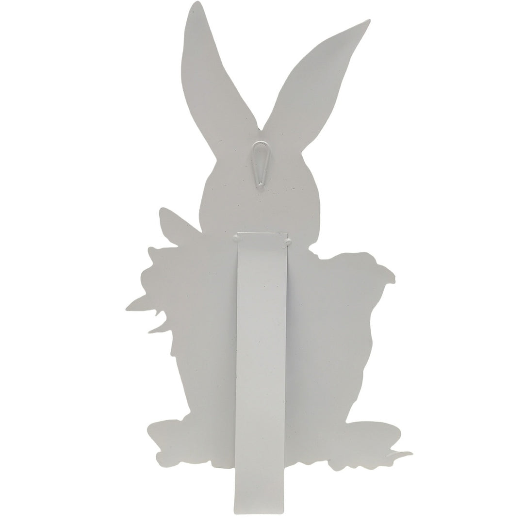 Cabbage Bunny Metal Easel