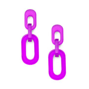 Kelsey Drop Earring - Purple - Just Fabulous Palm Springs