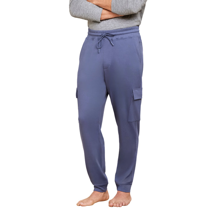 Malibu Collection® Men’s Butterchic Cargo Pant - Cosmic Blue